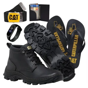 Kit 5 Em 1 Botina Bota Coturno