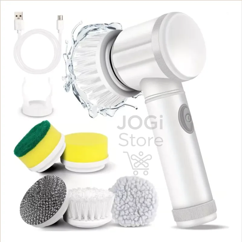 Escova de Limpeza 5 em 1 Sem Fio