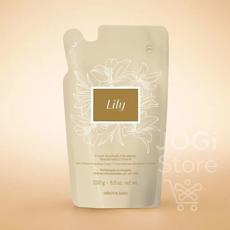 Refil Creme Hidratante Corporal Lily